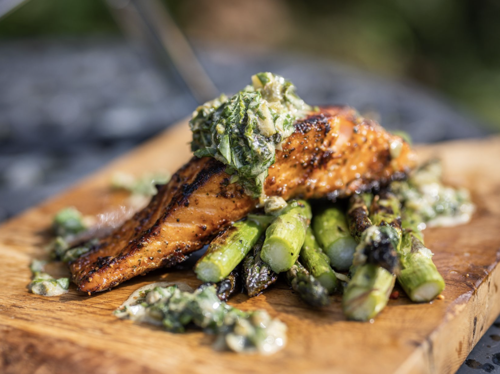 WhichBBQ Cuban style Salmon